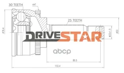 ���� �������� 30x50x25 Drivestar ���. OCKH1014F OCKH1014F ����