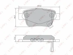 ������� ��������� �������� | ��� | Toyota Alphard 08 �14 / Avensis 03-08 / Corolla Verso 01-09 / Previa 00-06 0,894 LYNXauto ���. BD7577 BD7577 ����