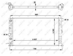�������� �������� OPEL Vectra B ���� [178NRF50219A] 50219A ����