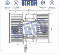�������� ��������� BMW3-����� E46 (1998-2005) [178Stronstif009] STIF009 ����