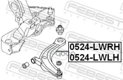 ����� �������� ������ ����� Mazda MPV II (LW) (1999) [178Febest0524LWLH] 0524LWLH ����
