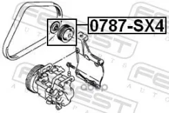 �����-���������� ����������� ����� Suzuki [178Febest0787SX4] 0787SX4 ����