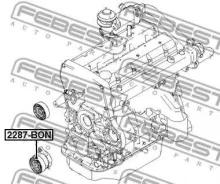 �����-���������� Hyundai Terracan (2001) [178Febest2287BON] 2287BON ����