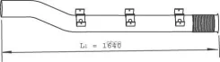 �������� ����� ��� DAG XF95 � ���������� ������ D2S+ (���� AISI 304) Dinex 21723 ����