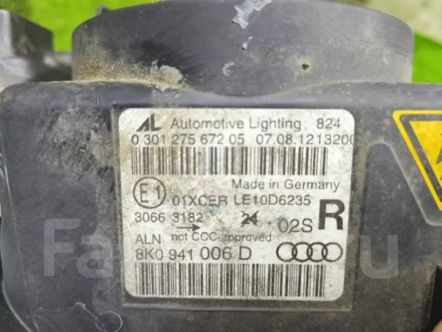 ���� ������ Audi A4 2013 8K0941044D B8 8K0941044D ����