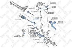 ���������� ������� ������ Audi A4/A5 1.8TFSI-3.2FSi quattro 07 Stellox ���. 51-00301-SX 5100301SX ����