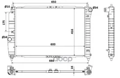 �������� ���������� ��������� Chevrolet Kalos 1.4 03- NRF ���. 53902 53902 ����
