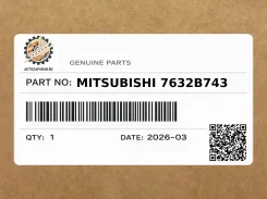 ������� ������� ����� � ����� Mitsubishi ���. 7632B743 7632B743 ����