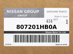 ������� Nissan ���. 807201HB0A 807201HB0A ����