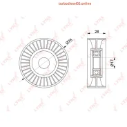 ����� �������� ���������� ����� Lynxauto PB5313 PB5313 ����