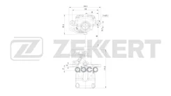 ��������� ������� ������ ����� Renault Megane 98- Scenic 99- Zekkert ���. bs-8368 BS8368 ����