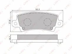 ������� ��������� �������� | ��� | Toyota Corolla(E12) 01 LYNXauto BD7541 BD7541 ����