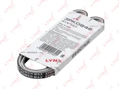 ������ ������������ (EPDM, Power Max) Toyota Yaris 1.3-1.5 99-. LYNXauto 3PK0848 3PK0848 ����