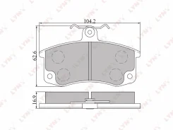 ������� ��������� �������� �������� | ����� | LADA 2108-099/2110-12/2113-15/Grant�A/Kalina/Priora LYNXauto BD4601 BD4601 ����