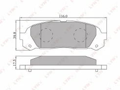 ������� ��������� �������� | ��� | Toyota Chaser /Mark II 00/Cresta 01 LYNXauto BD7535 BD7535 ����