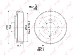 ������� ��������� | ��� | LYNXauto BM1115 BM1115 ����