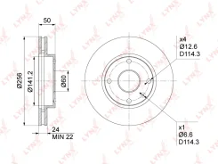 ���� ��������� ������������� (256x24) | ����� | LYNXauto BN1013 BN1013 ����