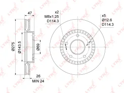 ���� ��������� LYNXauto BN-1056 / RN1606 BN1056 ����