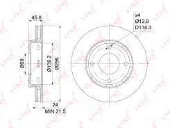 ���� ��������� ������������� (256x24) | ����� | LYNXauto BN1094 BN1094 ����