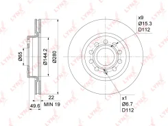 ���� ��������� ������������� (280x22) | ����� | LYNXauto BN1200 BN1200 ����