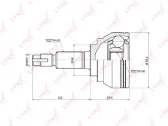 ���� LYNXauto 3661CO CO3661 ����