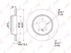 ���� ��������� ������������� (320x20) | ��� | BN1011 BN1011 ����