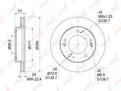 ���� ��������� LYNXauto BN-1059 / RN1148 BN1059 ����