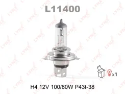 ����� H4 12V 100/80W P43T-38 LYNXauto L11400 L11400 ����