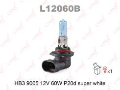 ����� HB3 9005 12V 60W P20D Super White LYNXauto L12060B L12060B ����