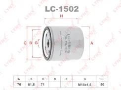 ������ �������� LYNXauto LC1502 LC1502 ����