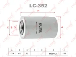 ������ �������� LYNXauto LC352 LC352 ����