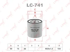 ������ �������� LYNXauto LC741 LC741 ����