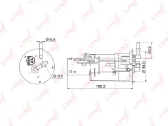 ������ ��������� LYNXauto LF996M LF996M ����