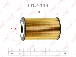 ������ �������� (��������) BMW 316i-318iS E36, E46 09/95- (������ ��� HU715/3X) LYNXauto LO1111 LO1111 ����