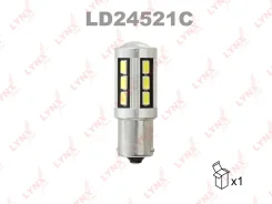 ����� ������������ LED P21W S25 24V BA15s SMDx18 7200K CANbus HCV LYNXauto LD24521C LD24521C ����