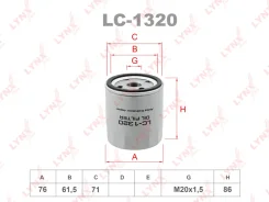 ������ �������� LADA NIVA 2121/2131 LYNXauto LC1320 LC1320 ����