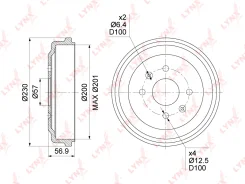 ������� ��������� | ��� | LYNXauto BM1012 BM1012 ����