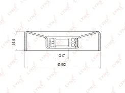 ����� �������� ���������� ����� LYNXauto PB5033 PB5033 ����