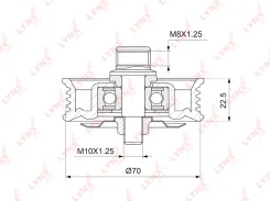 ����� �������� ���������� ����� LYNXauto PB5045 PB5045 ����