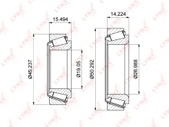 ��������� ��������� �-� 2 ��. | ��� | LYNXauto WB1374 WB1374 ����