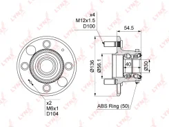 ������� ������ | ��� ����/��� | LYNXauto WH1098 WH1098 ����