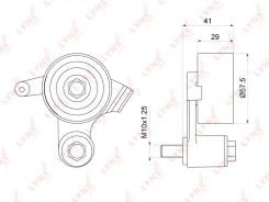 ����� �������� ����� ��� Toyota 3S-G# 92-00 Carina E/Carina ED/Corona EXIV/Caldina/RAV-4 92-00 / �1 / � ����� LYNXauto PB1152 PB1152 ����