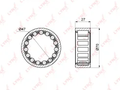 �������� ���������� ������� ������ | ��� | LYNXauto WB1085 WB1085 ����