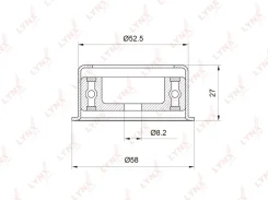 ����� �������� ����� ��� LYNXauto PB3025 PB3025 ����