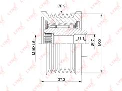 ����� ���������� ���� ���������� LYNXauto PA1193 PA1193 ����
