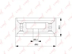 ����� �������� ����� ��� LYNXauto PB1308 PB1308 ����
