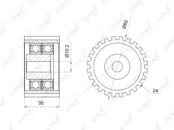 ����� �������� ����� ��� LYNXauto PB3034 PB3034 ����