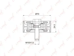 ����� �������� ���������� ����� LYNXauto PB7020 PB7020 ����