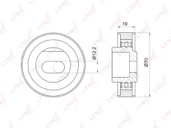 ����� �������� ����� ��� LYNXauto PB1020 PB1020 ����