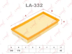 ������ ��������� Mitsubishi Carisma DA2A, DA2 LYNXauto LA332 LA332 ����